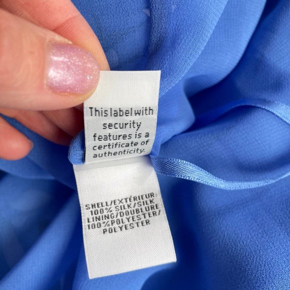 Diane Von Furstenberg Barths Maxi Dress in Riviera Buds Multi Cornflower Print - Picture 12 of 16